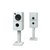 Sehring Audio Systeme 2-Wege-Lautsprecher M802 weiss mit schmalem Sehringstativ