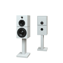 Sehring Audio Systeme 2-Wege-Lautsprecher M901 weiss mit schmalem Sehringstativ